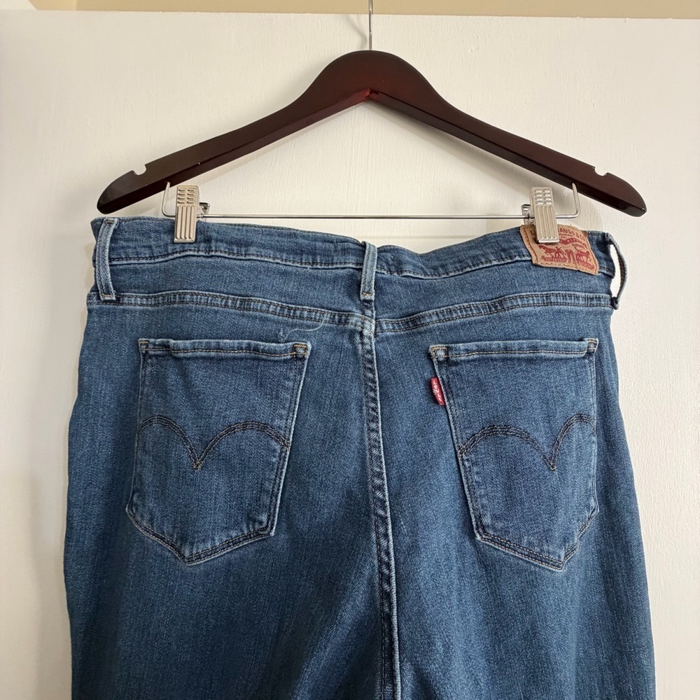 Levi’s Denim Blue 311 Shaping Skinny Jeans Size 32 - Picture 8 of 13